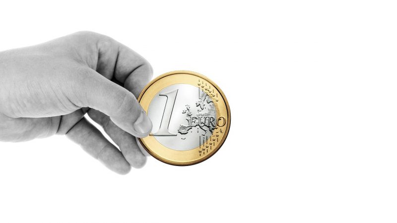 Hannd Euro bezahlen